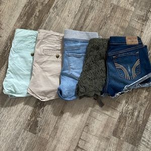 America Eagle 🦅 hollister and no boundaries bundle shorts